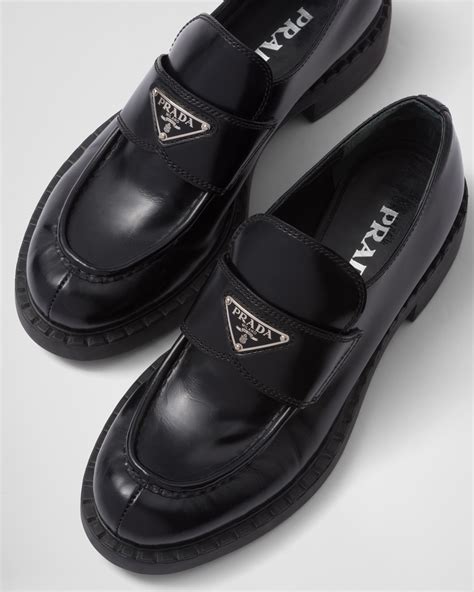 Prada leather shoes for women